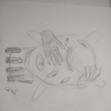 Mi proyecto del curso: Dibujo anatómico para principiantes. Un progetto di Belle arti, Bozzetti, Disegno a matita, Disegno, Disegno realistico e Disegno anatomico di Nao Guadalupe - 25.03.2024
