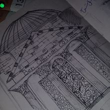 My project for course: Artistic Architectural Drawing with Ink. Projekt z dziedziny Trad, c, jna ilustracja,  Sztuki piękne,  R, sunek,  R, sunek architektoniczn,  R i sunek atramentem użytkownika maryam_benotman123 - 27.08.2023