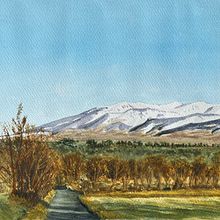 My project for course: Natural Landscapes in Watercolor. Un proyecto de Bellas Artes, Pintura y Pintura a la acuarela de jordi_sola - 24.03.2024