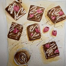 Il mio progetto del corso:  Gustose illustrazioni gastronomiche ad acquerello. Un proyecto de Ilustración tradicional, Bellas Artes, Pintura y Pintura a la acuarela de elle_digi - 29.03.2024