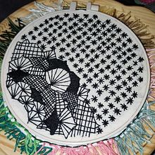 bordado blackwork. Embroider, and Textile Design project by lilia_4 - 03.30.2024