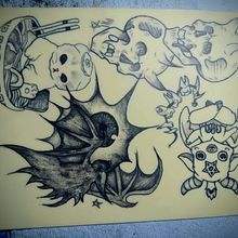 Mi proyecto del curso: Tatuaje para principiantes. Tattoo Design project by Abril Mendez Escamilla - 03.27.2024