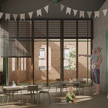 Mi proyecto del curso: Render y collage digital para visualización arquitectónica. Un progetto di 3D, Architettura, Architettura digitale, Progettazione 3D e ArchVIZ di kareem_kdl - 30.03.2024