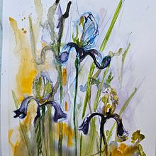 Flowers. Fine Arts project by Katarzyna Kiec-Kuborek - 03.31.2024