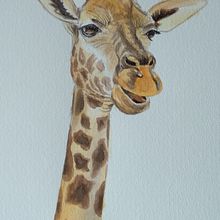 Il mio progetto del corso: Illustrazione realistica di animali selvatici ad acquerello. Fine Arts, Painting, and Naturalistic Illustration project by Claudia Foroni - 03.31.2024