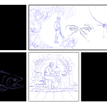My project for course: Inking Techniques for Comics and Illustration. Un progetto di Illustrazione tradizionale, Belle arti, Pittura, Fumetto e Illustrazione con inchiostro di Petri Puolakka - 31.03.2024
