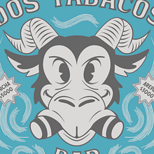 Dos Tabacos Bar - Sketch to Final. Design, Ilustração vetorial, e Design de personagens projeto de Juan Manuel Sánchez Franco - 01.04.2024