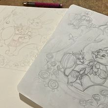 Mi proyecto del curso: Creación de personajes animales en acuarela para libros infantiles Ein Projekt aus dem Bereich Traditionelle Illustration, Bildende Künste, Malerei, Zeichnung, Aquarellmalerei, Kinderillustration und Erzählung von Anahí García - 01.04.2024