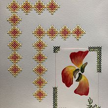 Meu projeto do curso: Cadernos bordados. Projekt z dziedziny  Sztuki piękne użytkownika Tereza Karam - 01.04.2024