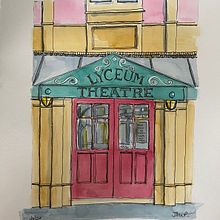 My project for course: Watercolor Urban Illustration: Portray your City. Un proyecto de Pintura, Dibujo, Pintura a la acuarela e Ilustración arquitectónica de Judith Patchett - 01.04.2024