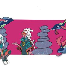 - The Walls -. Un progetto di Disegno, Street Art, Illustrazione digitale e Illustrazione tradizionale di guggypitch_52 - 01.04.2024
