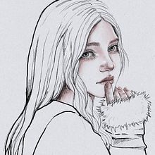 Girl Portrait. Digital Illustration project by Rita Freitas - 04.01.2024