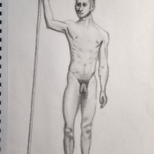 My project for course: Realistic Human Figure Drawing Ein Projekt aus dem Bereich Traditionelle Illustration, Bildende Künste, Skizzenentwurf, Bleistiftzeichnung, Zeichnung, Realistische Zeichnung und Anatomische Zeichnung von Kevin Boedigheimer - 02.04.2024