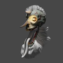 ELMUERTO013. Un progetto di 3D, Graphic design, Character design e Scultura di Isaac Barrios - 31.03.2024