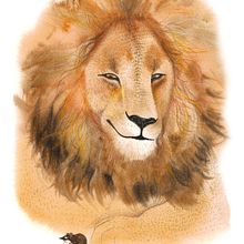 Illustration of a legend. Een project van Traditionele illustratie, Kinderillustratie,  Illustratie met inkt, Aquarelschilderen y Naturalistische illustratie van Mariana Hlubiňáková - 01.04.2023