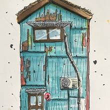 Less sometimes is good. Sketching, Drawing, Architectural Illustration, Sketchbook & Ink Illustration project by alari_alessandro - 04.02.2024