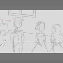 Panel to show - Storyboard. Stor, and board project by Béatrice Fournier-Brisebois - 04.03.2024