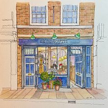 My project for course: Watercolor Urban Illustration: Portray your City. Painting, Drawing, Watercolor Painting, and Architectural Illustration project by dlrj_1746526710 - 04.02.2024