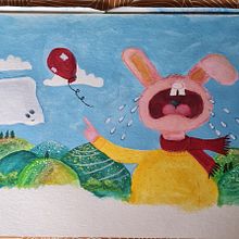 Mijn project van de cursus: Kinderboeken illustreren: een verhaal in een handomdraai . Ilustrație tradițională, Desen, Pictură acrilică, Carte ilustrată, Desen în creion colorat & Ilustrație pentru copii de Dinah Banninga - 04.04.2024