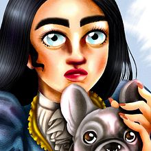Meu projeto do curso: Criação de personagens femininas estilo cartoon com Procreate. Een project van Traditionele illustratie, Digitale illustratie y Digitale tekening van Paola Felintro da Silva - 22.03.2024