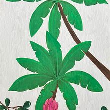 My project for course: Acrylic Painting: Create Colorful Tropical Art. Projekt z dziedziny  Malarstwo, Malarstwo akr, lowe, Ilustracja naturalist i czna użytkownika Erika Schwab - 04.04.2024