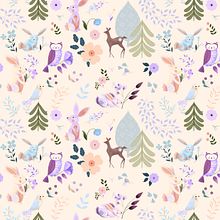 My project for course: Designing for Kids: Create Playful Patterns. Traditional illustration, Product Design, Pattern Design, Digital Illustration, and Children's Illustration project by Crystal Owen - 04.05.2024
