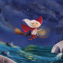 My project for course: Children’s Illustration with Procreate: Paint Magical Scenes. Digital Illustration, Children's Illustration, Digital Painting, and Picturebook project by Amna Albanna - 03.30.2024