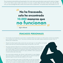 CV de Fracasos. Un progetto di Graphic design di Raff & Graphics - 15.01.2024