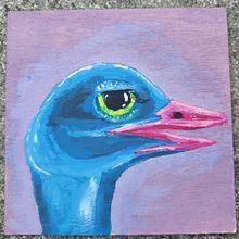 Mein Abschlussprojekt für den Kurs: Stilisierte Acrylmalerei: Erforsche Farbe und Form. Painting, Acr, and lic Painting project by Corinna Leiers - 04.06.2024