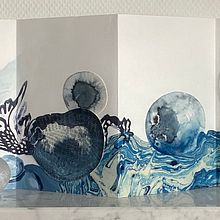 La mère de l écoute . Een project van Traditionele illustratie van Séverine Estival - 06.04.2024