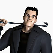 Mi proyecto del curso: Modelado Billy Butcher Ein Projekt aus dem Bereich 3D, 3-D-Modellierung und Design von 3-D-Figuren von aguspele2001 - 27.07.2024