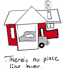 My project for course: Drawing and Self-Expression: Tell Your Story.     Our home in Vermont . % sharongkur tarafından hazırlanan Geleneksel illüstras, on, Çizgi roman, Ve Çizim projesi - 03.28.2024