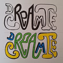 My project for course: Hand-Lettering Sketchbook: Techniques to Unlock Creativity. Sketching, Creativit, Drawing, H, Lettering, and Sketchbook project by llrnr - 04.07.2024