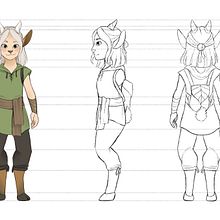 Character Design Project. Digital Illustration, Digital Drawing, and Character Design project by Lilia Wilken-Yoder - 04.07.2024