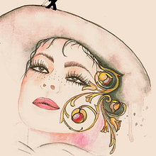 Mi proyecto del curso: Retrato ilustrado en acuarela. Watercolor Painting, Portrait Drawing, and Artistic Drawing project by Alejandra Cartelle - 04.05.2024