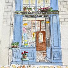 Mi proyecto del curso: Ilustración urbana en acuarela: retrata tu ciudad. Painting, Drawing, Watercolor Painting, and Architectural Illustration project by Maria Teresa Lledo villar - 03.08.2024
