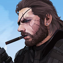 Venom Snake- Render Practice. Un proyecto de Dibujo, Ilustración digital y Dibujo de Retrato de Adriana Enríquez - 27.02.2024
