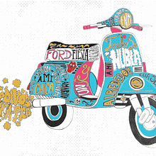 Mi proyecto del curso: Lettering manual retro: abraza la imperfección. Un progetto di Illustrazione tradizionale, Lettering, Illustrazione digitale, Lettering digitale, H e lettering di Andrea Guzman - 25.04.2024