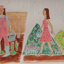 Mon projet du cours : Création de personnages à partir de dessins d’observation. Traditional illustration, Character Design, Drawing, and Sketchbook project by veronique_lauron - 04.09.2024