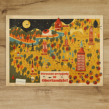 My project for course: Creative Gameplay Maps: Illustrate a Fantasy World. Projekt z dziedziny Trad, c, jna ilustracja, Ilustracja c, frowa, Ilustracja w i dawnicza użytkownika Uranium Sorcerer - 09.04.2024
