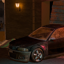 Mi proyecto del curso: Render de escenas 3D fotorrealistas con Blender - CALLEJON. Un progetto di 3D, Modellazione 3D, Architettura digitale, Progettazione 3D e ArchVIZ di Macarena Tapia Ledezma - 10.04.2024