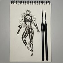 Mi proyecto del curso: Diseño de personajes femeninos para cómics. Character Design, Comic, and Drawing project by martindriedger - 04.09.2024
