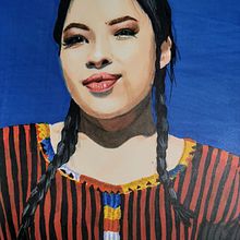Joven indigena. Traditional illustration, and Fine Arts project by Walter Aguaré - 04.03.2024