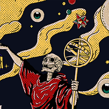 HERMETISM - Kybalion Poster art Illustration. Un projet de Illustration numérique de Danilo Henrique - 10.04.2024