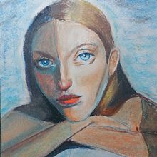 Mi proyecto del curso: Dibujo de retratos expresivos con tizas pastel. Un projet de Illustration traditionnelle, Beaux Arts, Dessin, Dessin de portrait , et Dessin artistique de José Serrano Sánchez - 14.04.2024