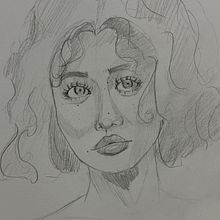 Mi proyecto del curso: Cuaderno de retratos a línea con grafito. Un progetto di Belle arti, Bozzetti, Disegno, Disegno di ritratti e Sketchbook di thanarg92 - 10.04.2024