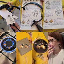 Il mio progetto del corso: Introduzione alle tecniche di gioielleria in metallo. Un proyecto de Diseño de complementos, Artesanía, Diseño de jo y as de ilaria_catania - 11.04.2024