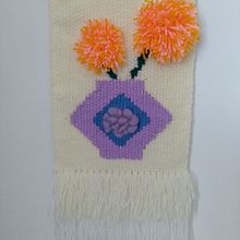 Mój projekt z kursu: Tkactwo gobelinowe na krosnach wysokonakładowych. Un proyecto de Artesanía, Decoración de interiores, Tejido, Telar y Diseño textil de Wioleta Przybysz - 11.04.2024