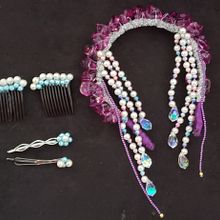 Meu projeto do curso: Design de acessórios para o cabelo Sereia Sia Ein Projekt aus dem Bereich Erweiterungsentwicklung, H, werk und Schmuckdesign von carolinesuzuki - 10.04.2024