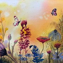 My project for course: Illustrating the Natural World with Watercolor and Charcoal. Traditional illustration, Painting, and Naturalistic Illustration project by Janet Miller - 04.11.2024